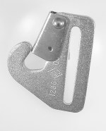 1286 Hook End Fitting Snap with 2" Web Slot